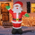 thumbnail image 1 of Papá Noel inflable de 8 pies Zhivalor decoración de patio Navidad con LED, 1 of 5