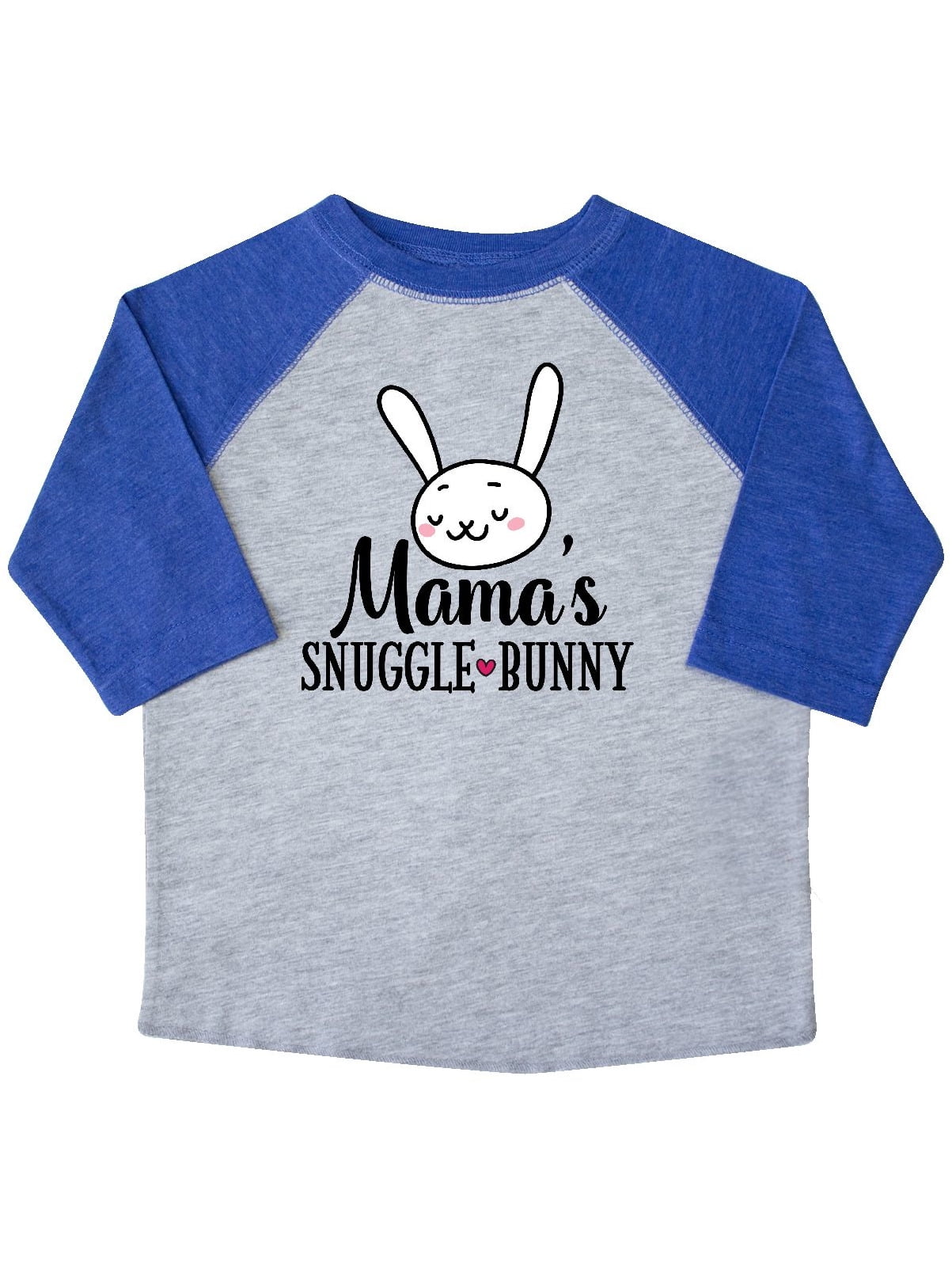 inktastic Cute Bunny White Bunny Bunny with Blue Bow Tie Toddler T-Shirt