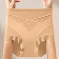 thumbnail image 4 of Njagoc3 Shapewear Briefs for Women High Waisted Seamless Tummy Control Breathable Panties, 4 of 6