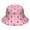 Breast Cancer Ribbon Heart Pink Pattern, variant on Breast Cancer Ribbon Heart Pink Pattern Bucket Hat, Travel Foldable Hat with Wide Brim & Breathable Fabric, UV Sun Protection Gifts for Hiking Camping Fishing Beach