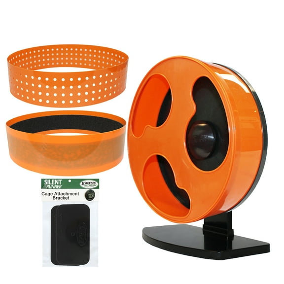 Exotic Nutrition Silent Runner 12" Regular   AutoClean Track   Sandy Track   Cage Attachment