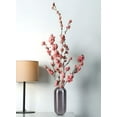 thumbnail image 4 of Serene Spaces Living 9" Metallic Gray Capsule Vase, Stainless Steel Flower Holder, Modern Centerpiece, Single, 4 of 6