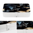 thumbnail image 4 of Bats PU Leather Bracelet Holder Jewelry Organizer Box with Removable Compartment - Portable Organize Storage Case, 4 of 6
