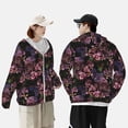 thumbnail image 6 of Fotbe Orchids Flowers Men's Women's UPF 50+ Sun Protection Jacket Hooded Cooling Shirt with Pockets Hiking Outdoor Performance-XX-Large, 6 of 9