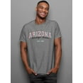 thumbnail image 2 of Retro College Arizona T-Shirt Men -Image by Shutterstock, Male x-Large, 2 of 4