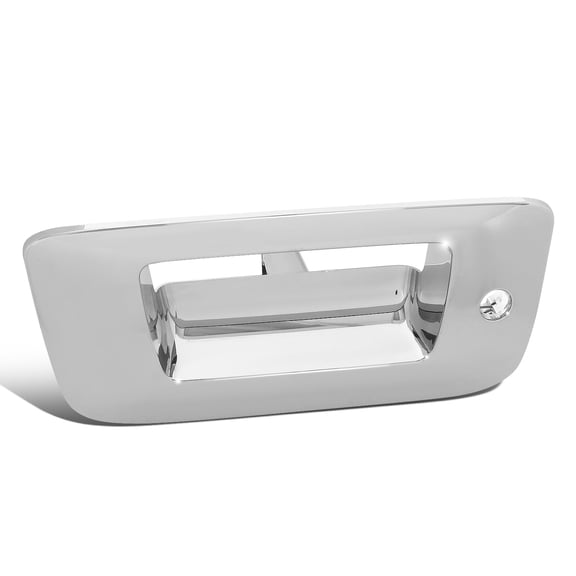 DNA Motoring OEM-THO-00027 For 2007-2014 GMC Sierra Chevy Silverado 1500-3500 Rear Chrome Tailgate Handle Bezel
