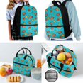 thumbnail image 2 of Jeiento Capybara Backpack for Girls 8-12 School Bag Boys with Lunch Bag Pencil Case Water Bottle Sleeve 4Pcs/Set Lemon Bookbag Elementary School Satchel Kids Child Daypack Teal, 2 of 7