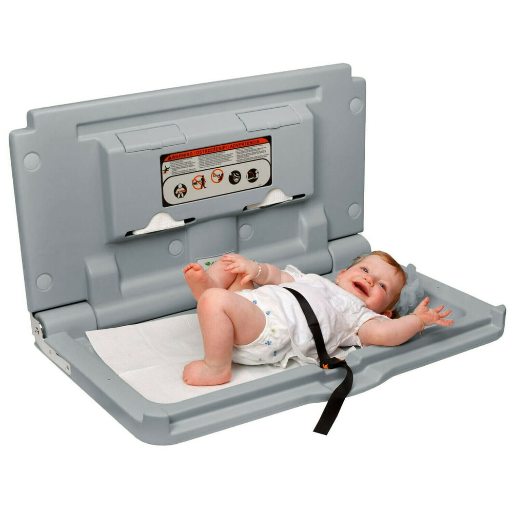 Alpine Industries Commercial Horizontal Wall Mounted Diaper Baby