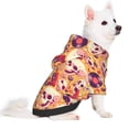thumbnail image 2 of Gaeub Skull rock record Dog Hoodie Sweatshirts Warm Dog Clothes for Small Dogs,Puppy and Cat Costume-X-Small, 2 of 7