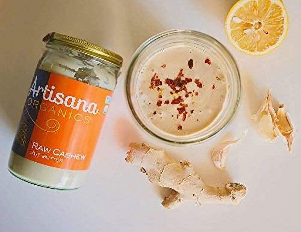 Organics Raw Cashew Butter, 14 oz (397 g), Artisana Pack Of 6