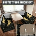 thumbnail image 2 of FOR U DESIGNS Butterfly Moon Star Print 2 Pcs RV Dinette Cushion Covers Non-Slip Camper Seat Covers Dinette Booth Stretch Sofa Furniture Protector Sofa Slipover for Travel Trailer Couch, 2 of 7