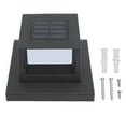thumbnail image 2 of Outdoor Solar Post Light, Square Outdoor Fence Post  Light Black LED Landscape Lighting  for Garden, 2 of 8