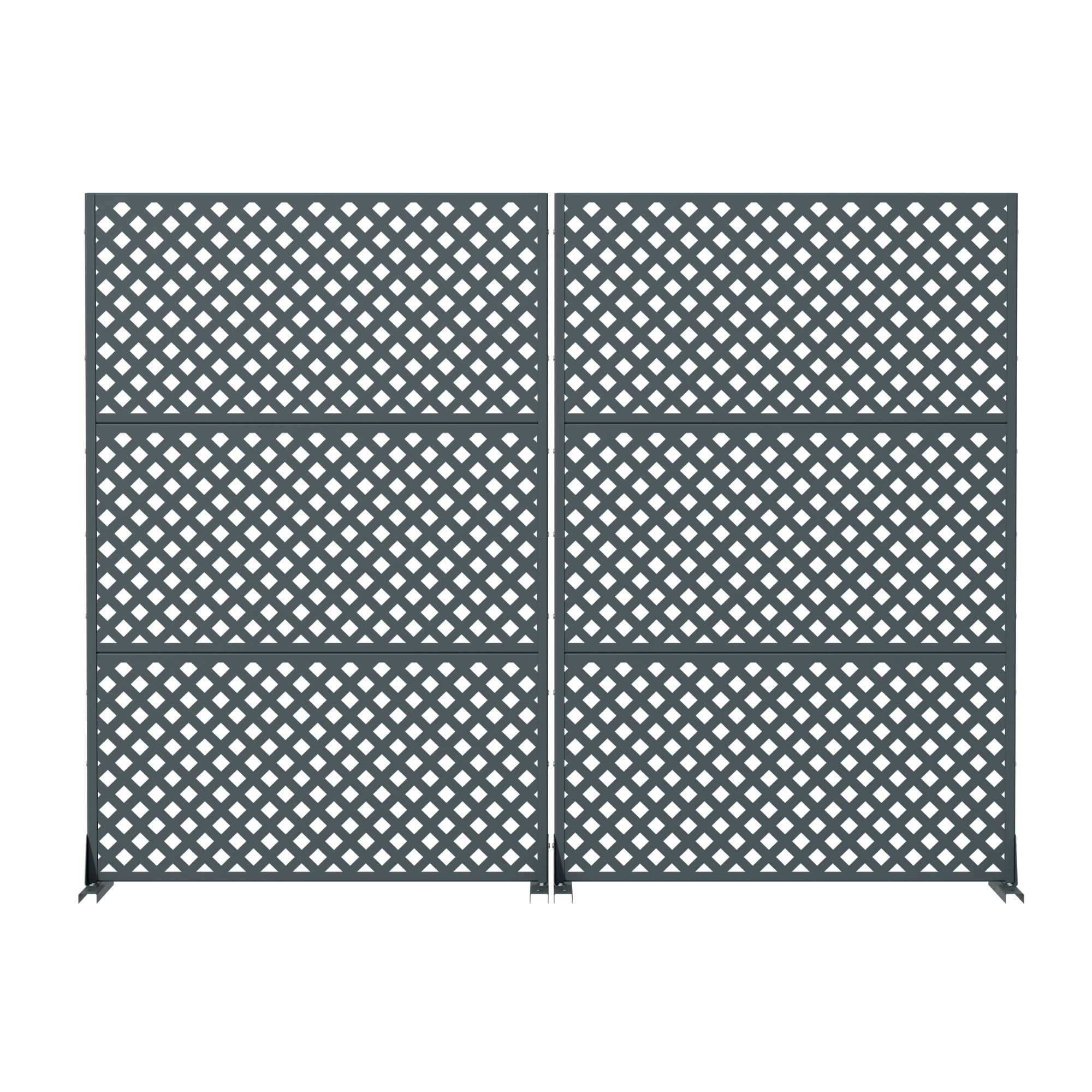 Metal Privacy Screen Fence Panel with Stylish Pattern