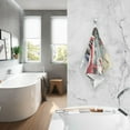 thumbnail image 6 of Cotton Bath Towels Soft Face Towel Absorbent Quick Dry Christmas Tree Truck Snowman 16"x28", 6 of 7
