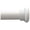 White, variant on Urbanest Adjustable Single Curtain Rod Set Forged Iron Button Finials – 3/4-Inch Diameter, With Bronze Rod, 84–120 Inches