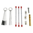 thumbnail image 1 of Kit de Tapa de Boquilla de AeróGrafo de 21 Piezas, Piezas de Repuesto de Aguja de AeróGrafo Agujas de AeróGrafo Kit de Limpieza de AeróGrafo, Pieza de Repuesto, 1 of 5