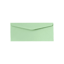 LUXPaper #10 Regular Envelopes, 4 1/8 x 9 1/2, Pastel Green, 50/Pack