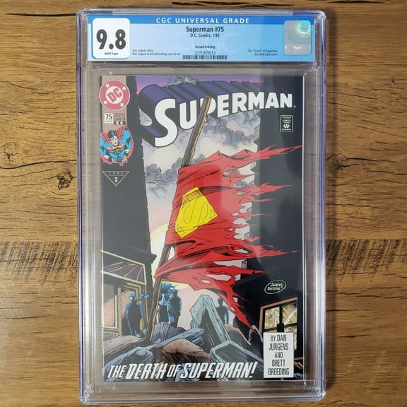 Superman #75 - CGC 9.8 Comic Book
