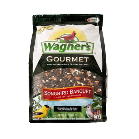 Wagner's 82042 Songbird Banquet Wild Bird Food, 5-Pound Bag SHC9