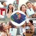 thumbnail image 5 of Wearable Blanket,Colorful Tie Dye Pattern Hooded Wearable Flannel Blanket for Adults & Teens,Winter Poncho Shawl Wrap Cape Cozy Anti-Pill,50"x60", 5 of 5