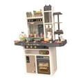 thumbnail image 3 of Juego De Cocina De Simulación, Juguetes Educativos, Cocina Para Niños, Niñas, Niños Pequeños, Gris, 3 of 8
