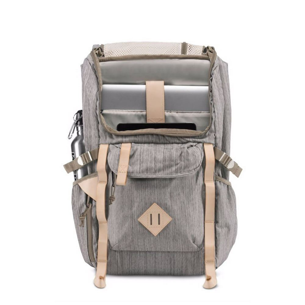 jansport backpack in beige