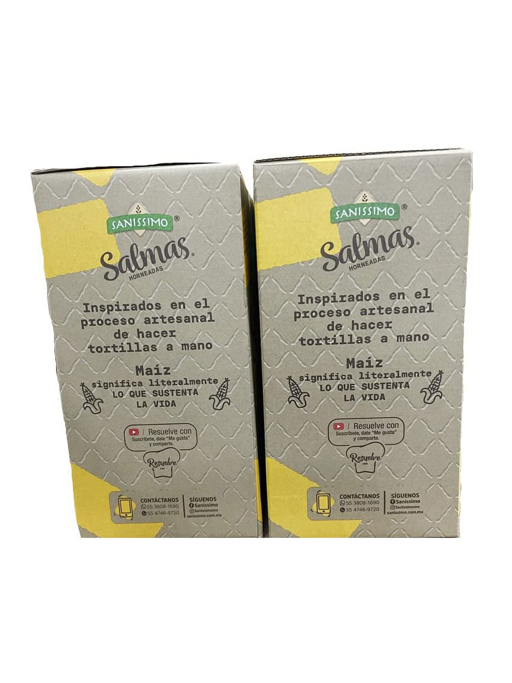 TOSTADAS SANISSIMO HORNEADAS SALMAS 80 ct.