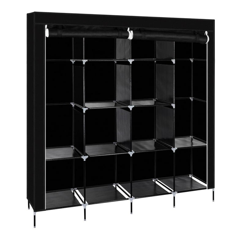 新品　PP* closet Amazon.com: SONGMICS Closet Wardrobe, Portable Closet for Bedroom
