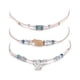 thumbnail image 2 of 3 unids/set mujeres forma geométrica cristal estrella patrón pulsera joyería, 2 of 8