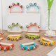 thumbnail image 4 of Wooden Semicircle Hand Rattle, Children's Musical Instrument Hand Grip Rattle Educational Fun Toys Baby Early Education Teaching Aids, 4 of 4