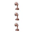 thumbnail image 2 of Riwesomey Tope de puerta de acero sin clavos, soporte antioxidante silencioso, accesorios para muebles montados en la pared, baño, inodoro, bronce rojo Type1 NO1 Riwesomey CBP491349, 2 of 6