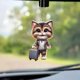 thumbnail image 1 of Car Hanging Accessories Backpack Accessories Decor Flat Pendant, 1 of 6