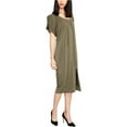 thumbnail image 2 of Rachel Roy Womens Caftan Shift Dress, Green, Medium, 2 of 2