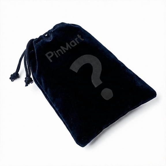 PinMart's Enamel Pin Mystery Bag – 13 Random Lapel Pins – Collector Surprise Pack – High-Quality Assorted Pins in Velvet Pouch – Gift for Pin Collectors