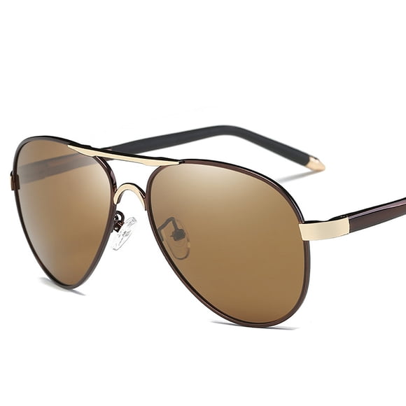 Sunglasses Polarized Sunglasses Metal Bright Glasses Fashion Driving Sunglasses Factory Direct One Ggeneration Red Frame Gold Beam OrangeRed Tablets