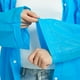 thumbnail image 5 of Capa para mujer, estilo largo, para adultos, para hombres y mujeres, atada a mano, impermeable, con capucha y botones, para exteriores, para padres e hijos, chaqueta informal de manga larga, impermeab, 5 of 5