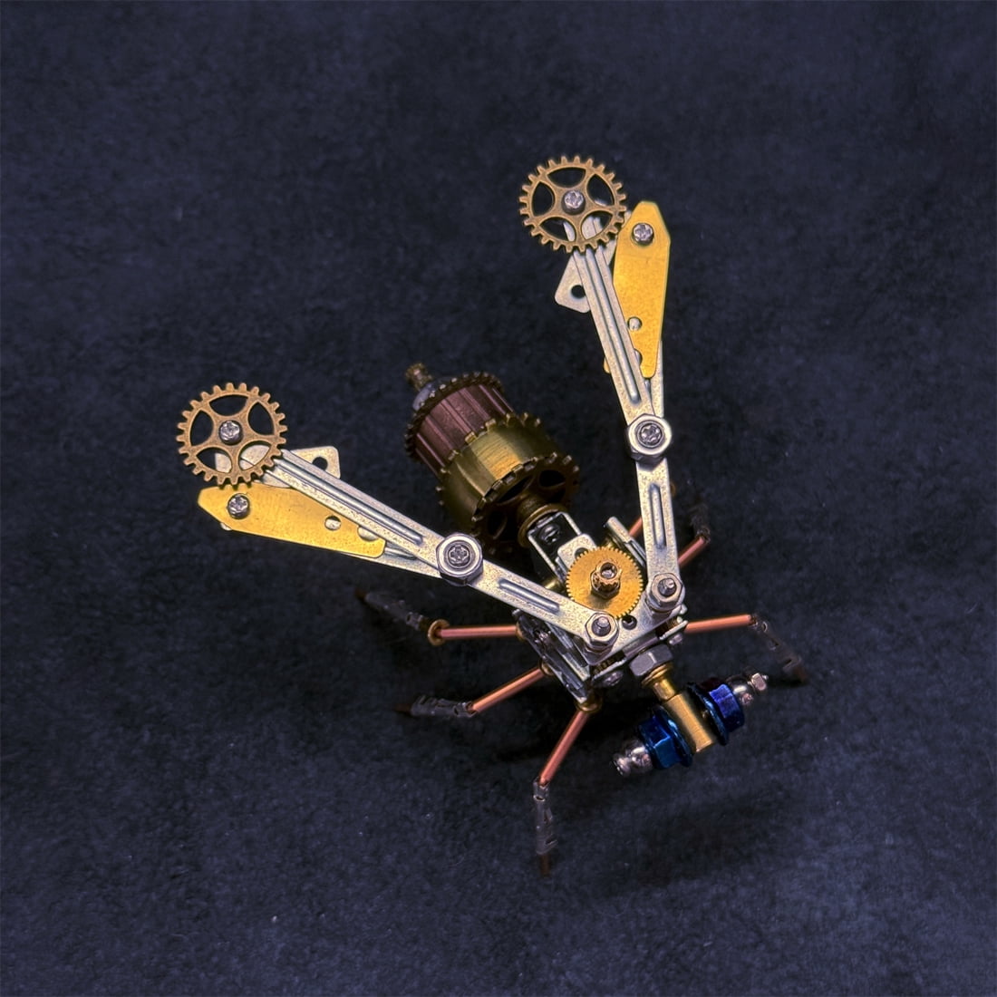 3D Metal Puzzle Flying Insects Model Kit, 138PCS Steampunk DIY Assembly Mechanical Building Kit Collectible Home Decor for Birthday Christmas Adults & Teens