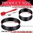 thumbnail image 3 of 16Packs English Muffin Rings Crumpet Rings NONSTICK 4 Inch, 3 of 5