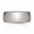 thumbnail image 3 of Stainless Steel Beveled Edge 10mm Brushed and Polished Wedding Band - Size 10, 3 of 5
