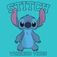 thumbnail image 2 of Girl's Lilo & Stitch Collegiate Weekend Vibes  Graphic Tee Tahiti Blue Large, 2 of 4