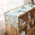 thumbnail image 6 of Table Runners 72 Inches Long Dress Scarves, Easter Farmhouse Kitchen Table Runner, Coffee Tablerunners, Spring Watercolor Eggs Country Tulip Flower Plant 14x72 Inch, 6 of 9