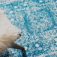 thumbnail image 4 of Unique Loom Cavalli Rosso Rug Blue/Ivory 2' x 3' 1" Rectangle Border Comfort Perfect For Living Room Bed Room Dining Room Office, 4 of 7