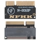 thumbnail image 3 of Tarjeta Adaptadora SSD, Solo Admite La Tarjeta Adaptadora Definida M.2 NGFF SSD Resistente A Caídas Para Accesorios De Computadora, 3 of 8