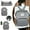 Gray, variant on Kiplyki Flash Baby Diaper Bags Backpacks - Baby Bags For Boys And Girls, Baby Diaper Backpacks With Changing Stations - Baby Registry Search