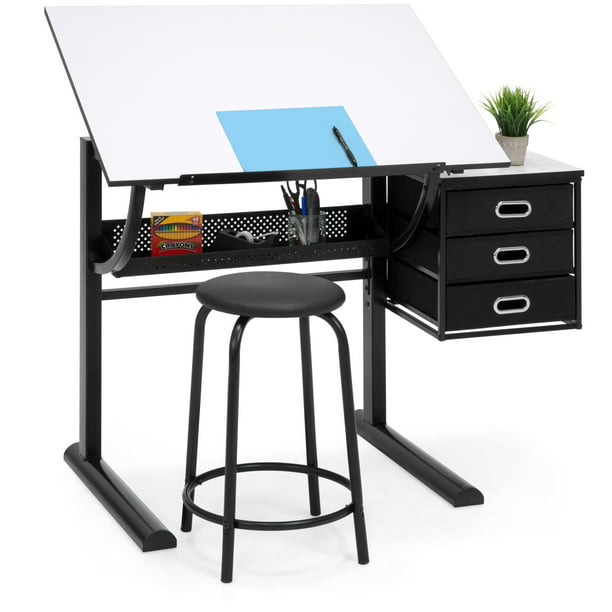 Best Choice Products Drawing Drafting Craft Art Table Folding