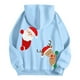 thumbnail image 4 of WILLBEST Sudadera con Capucha Merry Christmas Hoodie para Mujer, Divertida Sudadera con Estampado Navideño, Camiseta Navideña, Sudadera Informal de Manga Larga 390 Chica​​, 4 of 4