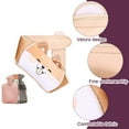 thumbnail image 3 of Hot Water Bottle with Waist Cover,Cartoon Warm Water Bag, 3 of 5