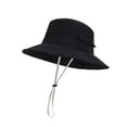 thumbnail image 3 of Wide Brim Bucket Hat for Unisex Outdoor Sun Fishing Breathable Cap, 3 of 9