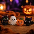 thumbnail image 6 of Halloween Cute Ghost Beaded Animal Kit,Mini 3D Beaded Animal Diy Ornaments,Craft Lover Diy Beginner,Handmade Creative Jewelry Art Craft Kit,Diy Animals Beadwork Craft Gift,4Pc, 6 of 9