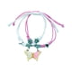 thumbnail image 2 of Pulseras magnéticas para parejas | Cuerda tejida ajustable con dije de esmalte | Símbolo de la amistad y el amor | Juego de 2 piezas multicolor, 2 of 5